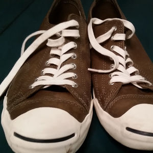 Converse Jack Purcell Pebbled Leather Low Top - 12